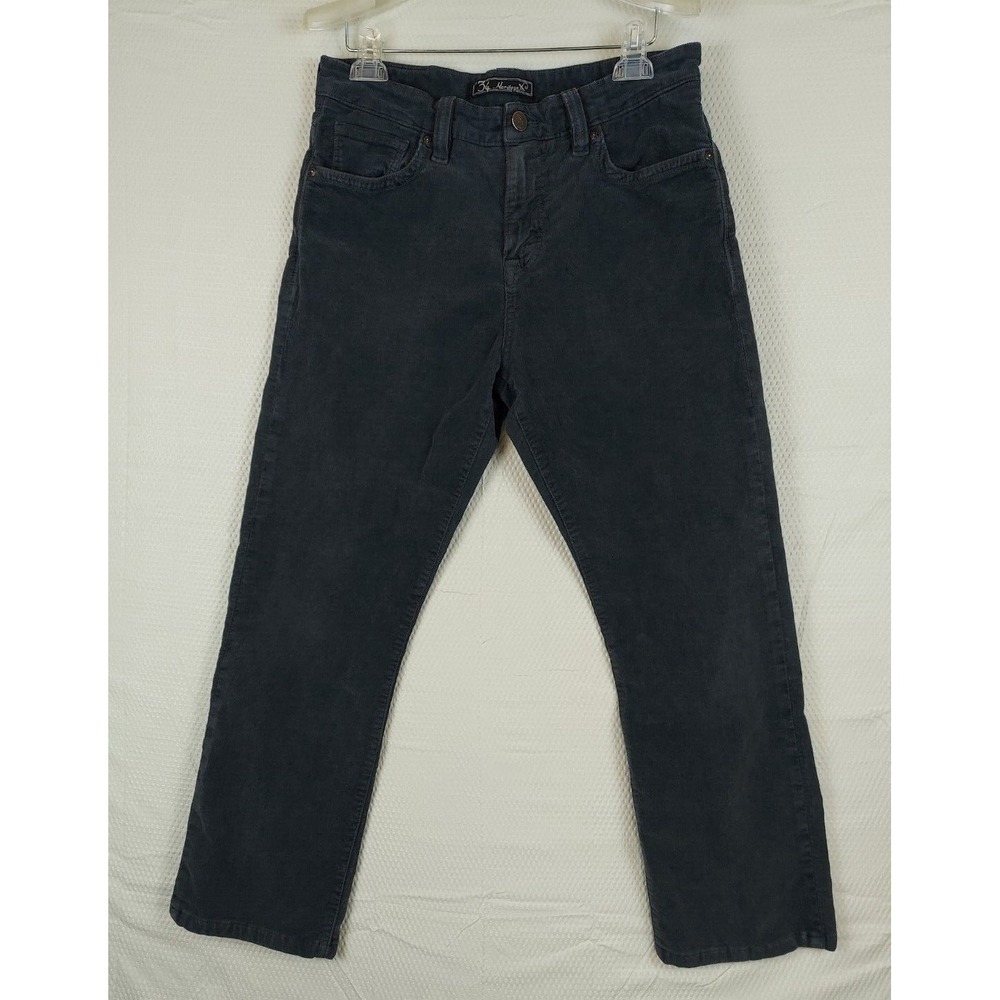 34 Heritage Charisma Faded Black Confidence Relaxed Corduroy Pants‎ Sz 32 Hemmed